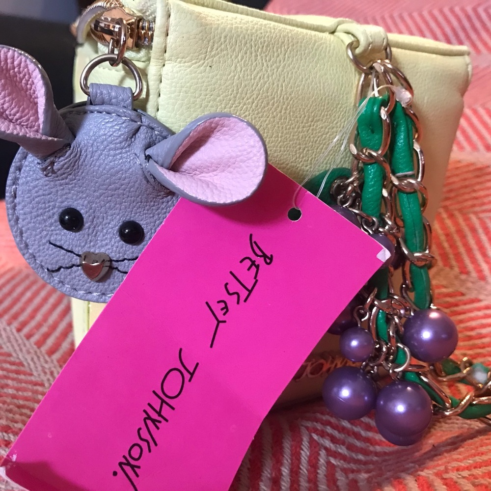Betsey Johnson Cheese Wedge Makeup Pouch